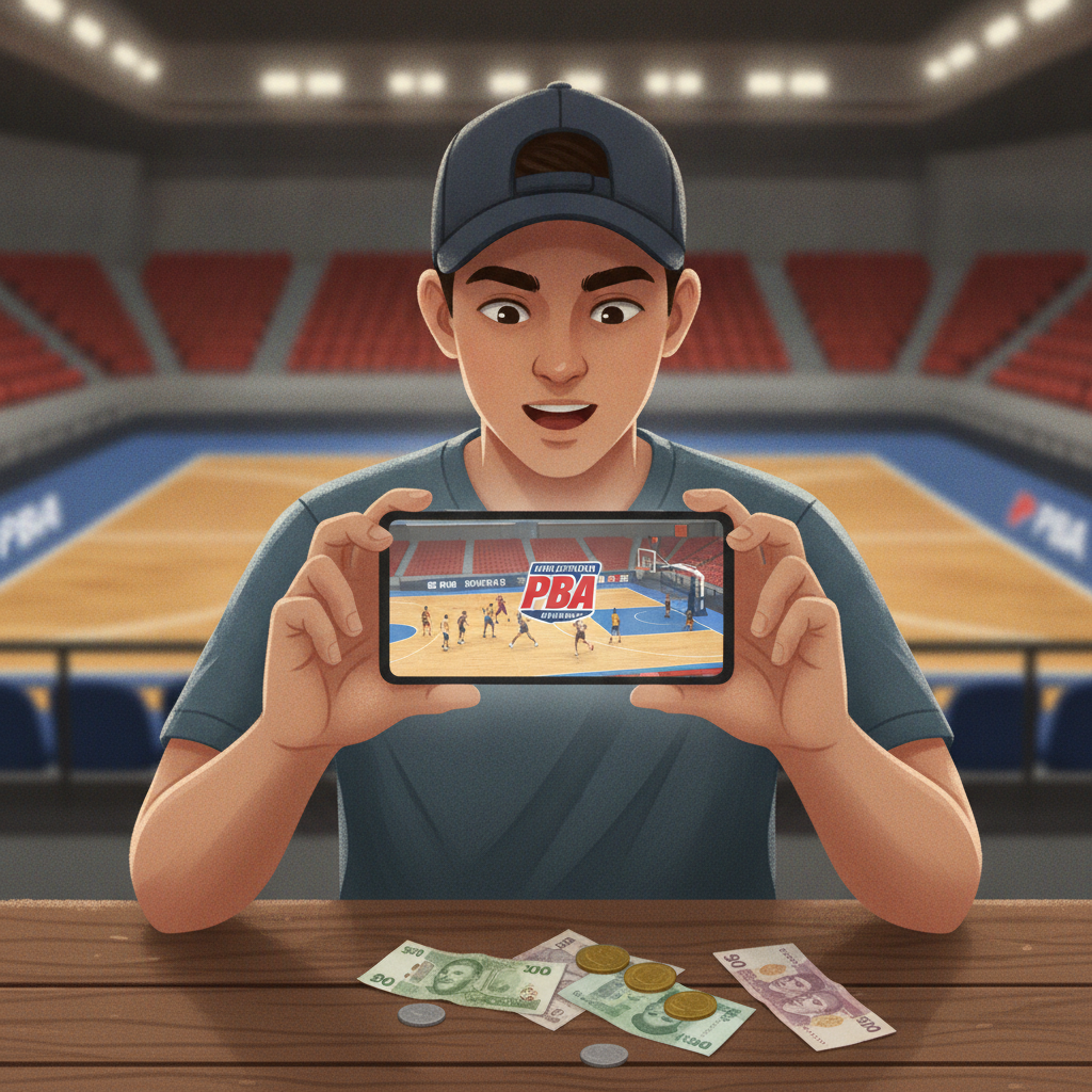 Illustration: How to Bet on PBA Games at Veloura Royale – First-Timer's Guide